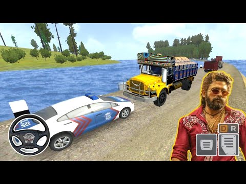 Truck Game Video | Pushpa Truck vs Police | Bus Simulator Indonesia