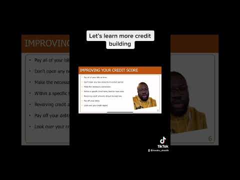 Things to know when you want to build good personal credit. PART 3