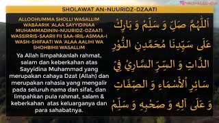 Download lagu SHOLAWAT GUS SAMSUDIN || SHOLAWAT NURIDZATI ARTI LIRIK DAN ARTI 100x mp3