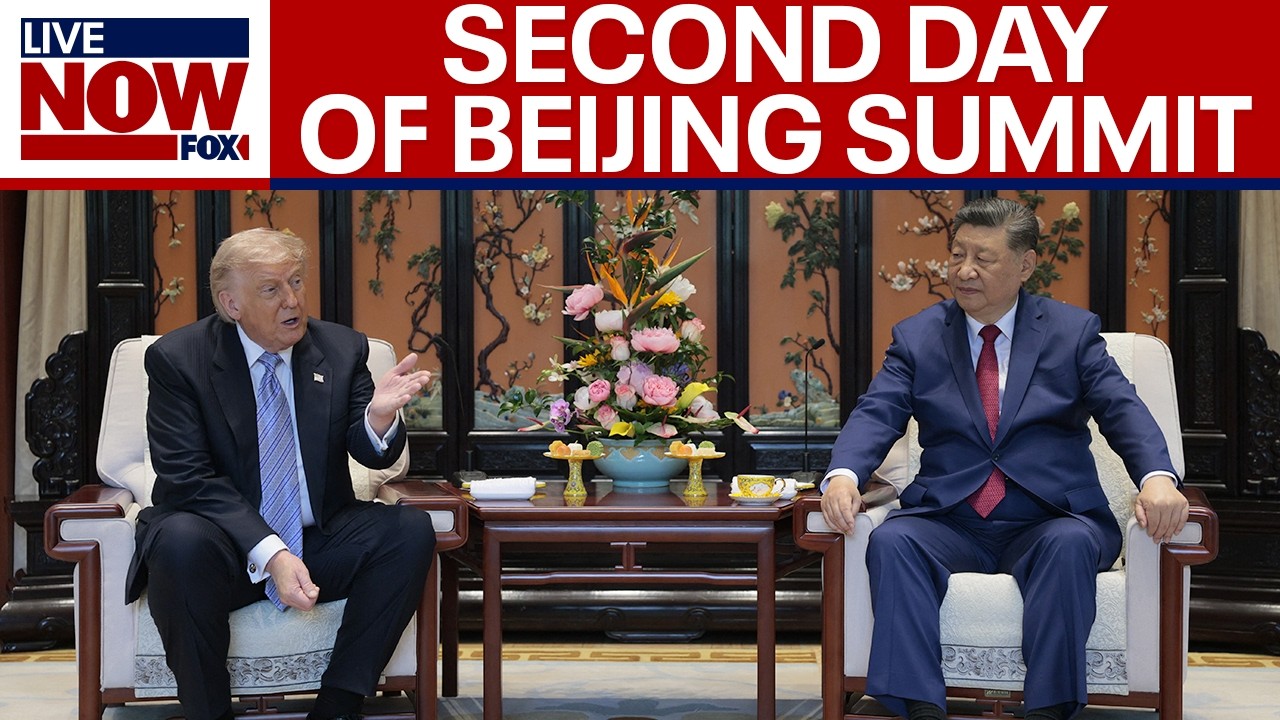 WATCH: Trump and Xi meet for last round of talks during China visit
