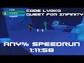 Code Lyoko: Quest For Infinity wii : Any Speedrun In 1: