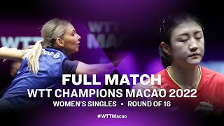 Download lagu FULL MATCH | Bernadette SZOCS vs CHEN Meng | WS R16 | WTT Champions Macao 2022 mp3