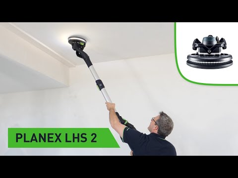 Sanding walls and ceilings made easy with the PLANEX LHS 2 225 (Festool TV Episode 175)