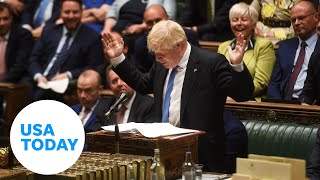 'Hasta la vista, baby': Boris Johnson resigns | USA TODAY #Shorts