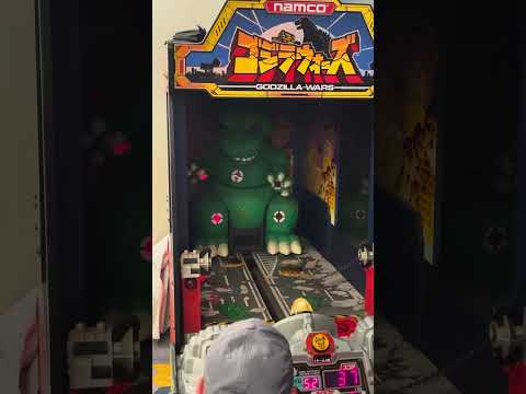 Gfest 2023 Godzilla wars, arcade machine ￼in video game room ￼