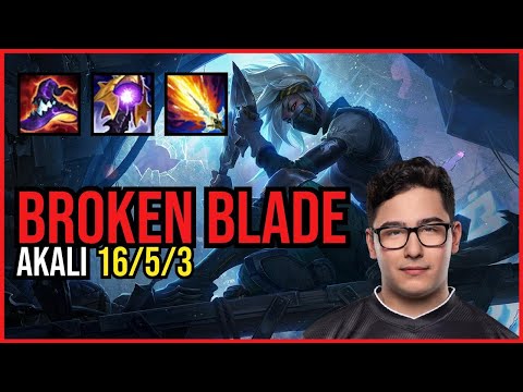 BROKEN BLADE - AKALI vs. GANGPLANK Top | EUW Master | PATCH 10.25