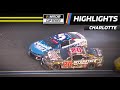 The big one strikes on a late-race restart at Charlotte