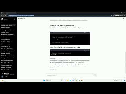 Linux Python Pip Install Directory