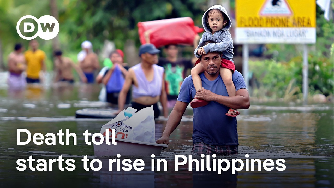At least two dead and super typhoon Fung-wong lashes Philippines | DW News