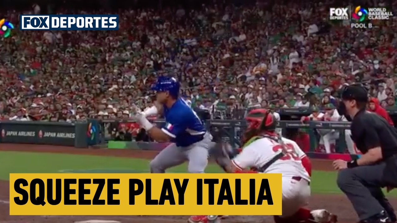🇮🇹🤩 TOQUE DE PELOTA Y SAFE EN HOME Jac Caglianone | Italia 3-0 México | WBC 2026