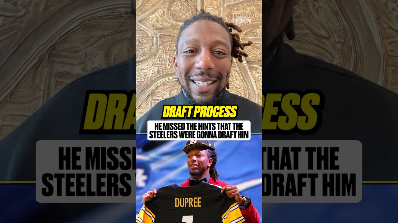 The Steelers weren’t hiding the fact that they wanted to draft Bud Dupree 😂🏈 #steelers #nfldraft