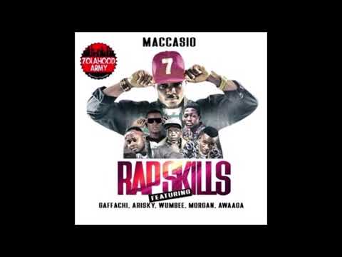 Maccasio - Rap Skills Ft Gaffachi, Arisky, Wumbei, Morgan & Awaaga  (Prod. by Tizzle) [Audio Slide]