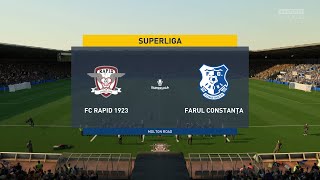 FC Rapid București vs Farul Constanța (21/10/2022) Superliga FIFA 23