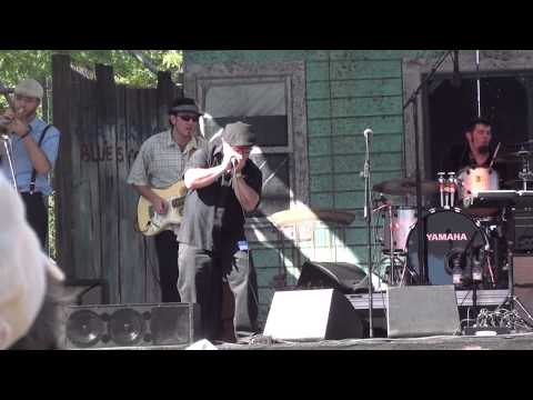 Franco and the Stingers at the Waterfront Blues fest 7-4-13 with Steve Kerin on keyboard