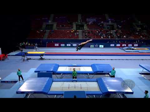 CARVALHO Mariana (POR) W - 2022 Trampoline Worlds, Sofia (BUL) - Q Trampoline Exercise 2