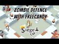 Zombie Defence Co-op with FreeCandy - Siege Up