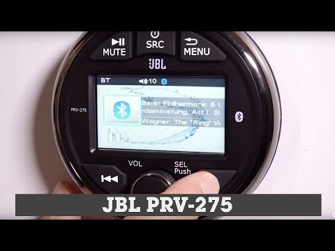 JBL PRV-275 Display and Controls Demo | Crutchfield Video