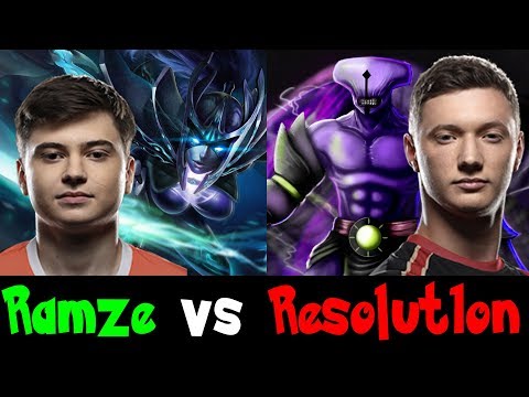 Ramzes vs Iceberg Resolut1on Funn1k - Ranked Europe West Dota 2