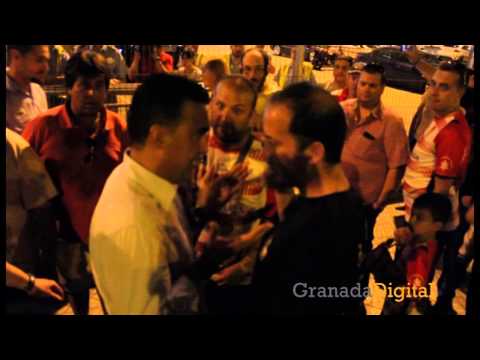 Altercados tras la derrota del Granada frente al Almería