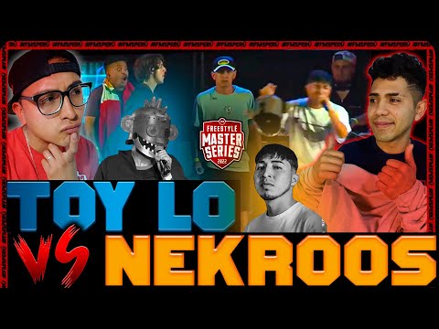 ¡¡¡JAZE PIERDE LA CABEZA 🤖 PERO GANA LA BATALLA 🔥 !!! TOY LOKAZO vs NEKROOS FMS PERÚ🇵🇪 J10 REACCIÓN😯