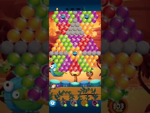 Angry birds pop bubble shooter level 46 3 STARS NO BOOSTER