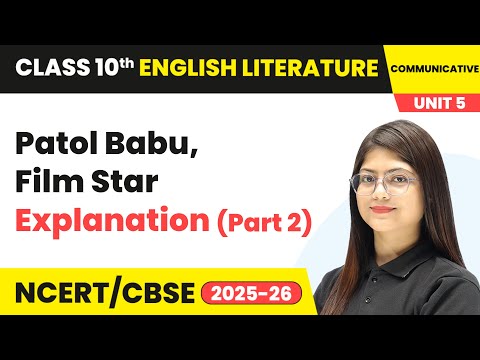 Class 10 English Literature Communicative Book Book Overview CBSE NCERT