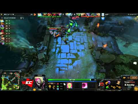 MVP Phoenix vs First Departure Game 1 - World e-Sports Championships - @TobiwanDota & @Basskip