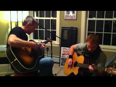 J45 Rosewood in Dad & Son Jam Session
