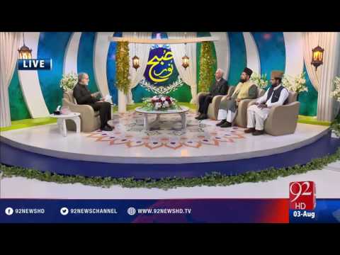 Subh e Noor -03-08-2016- 92NewsHD