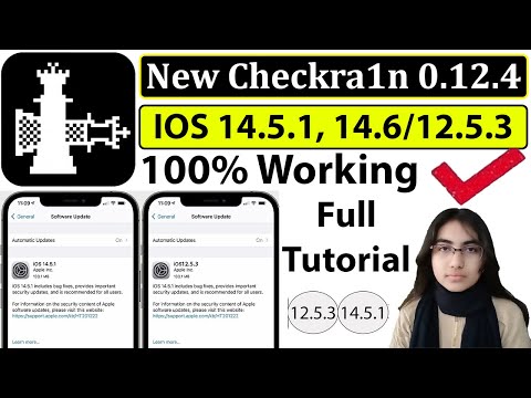 NEW Checkra1n 0.12.4 | Support iOS 14.5.1/14.6/12.5.3 iPhone 5S/6S/7/8+/X | Full Tutorial