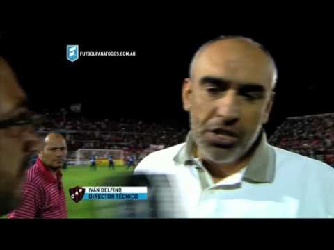 Delfino: "Estamos a un paso...". Patronato 3 - Instituto 1. Reducido B Nacional 2015. FPT.