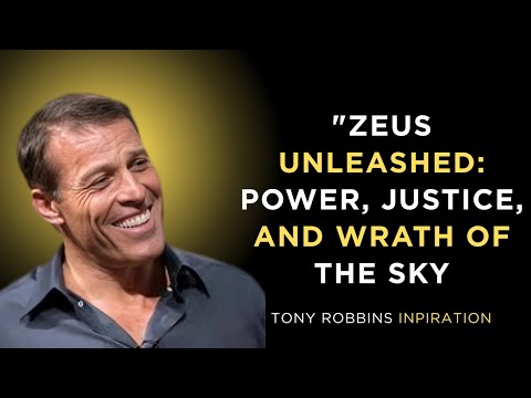 "Zeus Unleashed: Power, Justice, and Wrath of the Sky God ||POWERFULL SPEECH BY TONNY ROBBINS||