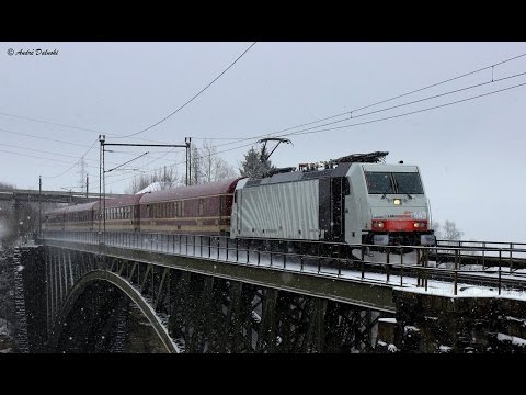 Bahnverkehr am Tauern | Angertal am 24.1.2015