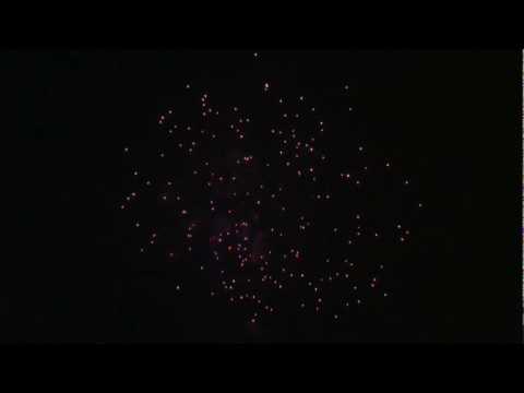 Italian Fireworks Demo  - Catapano - 210MM Stutata 2x Titanio viola shell