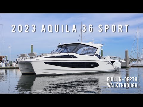 Just Listed! 2023 Aquila 36 Sport – Full Walkthrough & Features
