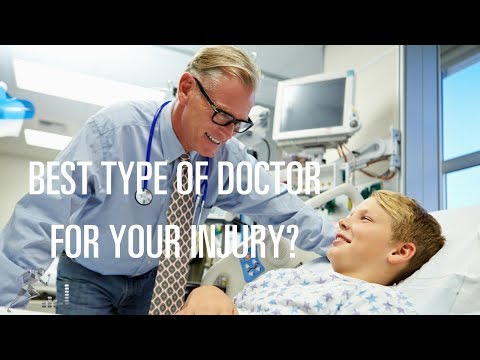 What type of doctor should I see for my knee injury?