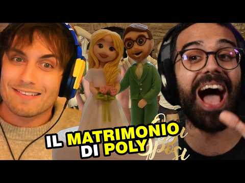 DARIO MOCCIA REACTION a BLUR al MATRIMONIO di POLY