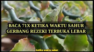 Download lagu Ijazah Amalan Dzikir Dibaca Waktu Sahur semua Gerbang rezeki terbuka Lebar mp3