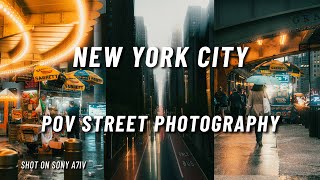 Street Photography with The Sony a7IV | NYC Midtown