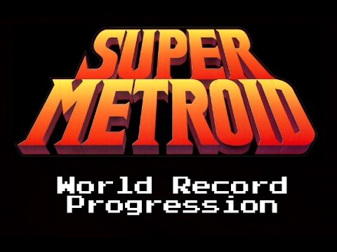 Super Metroid Any% world record progression thumbnail