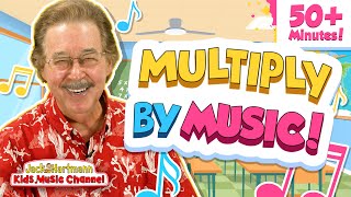 Multiply by Music! | Over 50 Minutes of Fun Multiplication Songs for Kids! | Jack Hartmann gameplay video by CMorris, 51:02 duration