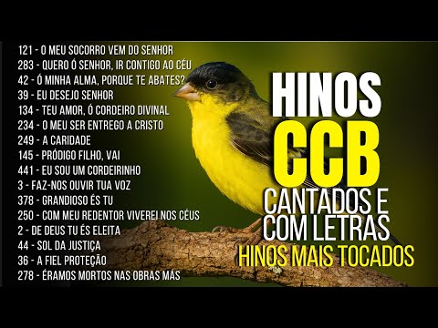 HINOS CCB 121, 283, 42, 39, 134, 234, 249, 145, 441, 3, 378, 457, 250, 2, 44, 36 - Hinos Cantados