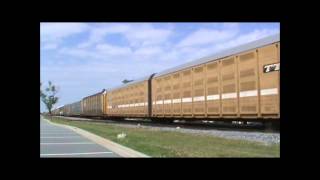 preview picture of video 'NS 29G @ Kannapolis,N.C. w' veteran EMD's (4/25/12)'