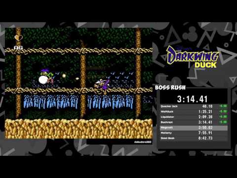 【The Disney Afternoon Collection】Darkwing Duck Boss Rush