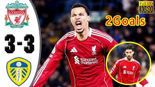 Download lagu Liverpool vs Leeds 3-3 Highlights & All Goals 2025 HD 🔥 Hugo Ekitiké 2 Goals mp3