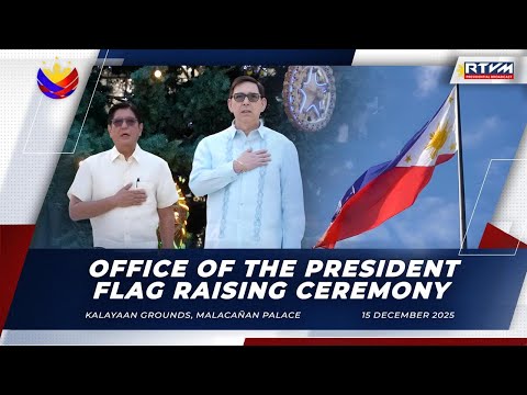 Office of the President Flag Raising Ceremony