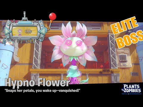 Hypno Flower** ELITE BOSS **  Graveyard Ops - Plants vs Zombies - BFN