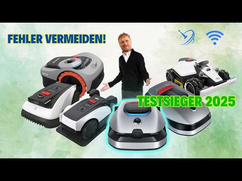 Sieh das, bevor du 2025 einen Mähroboter kaufst – Die besten Modelle im Test!