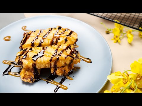 Golden-Fried PLANTAIN FRITTERS - HAWKER-STYLE | Recipes.net - YouTube