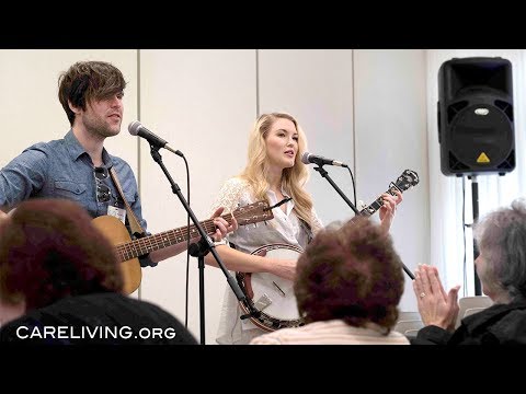 Ashley Campbell + Shannon Campbell play Gentle On My Mind by Glen Campbell at Abe's Garden Nashville